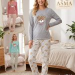 Piżamy Damskie TURECKA _ size l-4XL _paczka 15szt_mix kolor 5863948