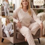 Piżamy Damskie TURECKA _ size l-4XL _paczka 10szt_mix kolor 5863949