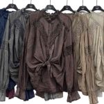 Bluzki damskie z długim rękawem_ biust do 140cm – Duze rozmiary. Produkt włoski (UNI_ 4) 5863982