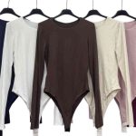 Body damskie z długim rękawem_ biust do 100. Duże rozmiary – Produkt włoski (UNI_ 4) 5863990