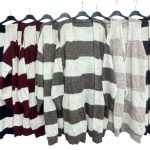 Narzutki dzianinowe damskie z długim rękawem_ Dlugosc 105cm. Produkt włoski (UNI_ 4) 5864011