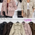 Kurtki Jeansowe Damskie Włoskie_size uni _paczka 6szt _mix kolor 7417514