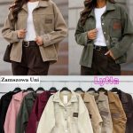 Kurtki Jeansowe Damskie Włoskie_size uni _paczka 6szt _mix kolor 7417516