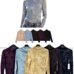 Bluzki damskie z długim rękawem. Produkt włoski (S/M-M/L_7) 8340160