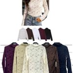Bluzki dzianinowe damskie z długim rękawem. Produkt włoski (S/M-M/L_7) 8340163