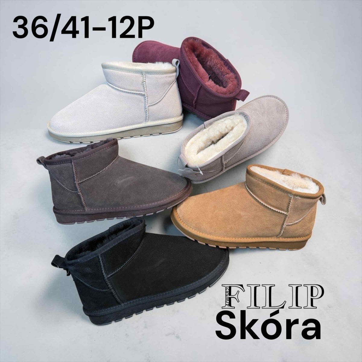 Buty Botki DAMSKIE (36-41_12par) 2158199