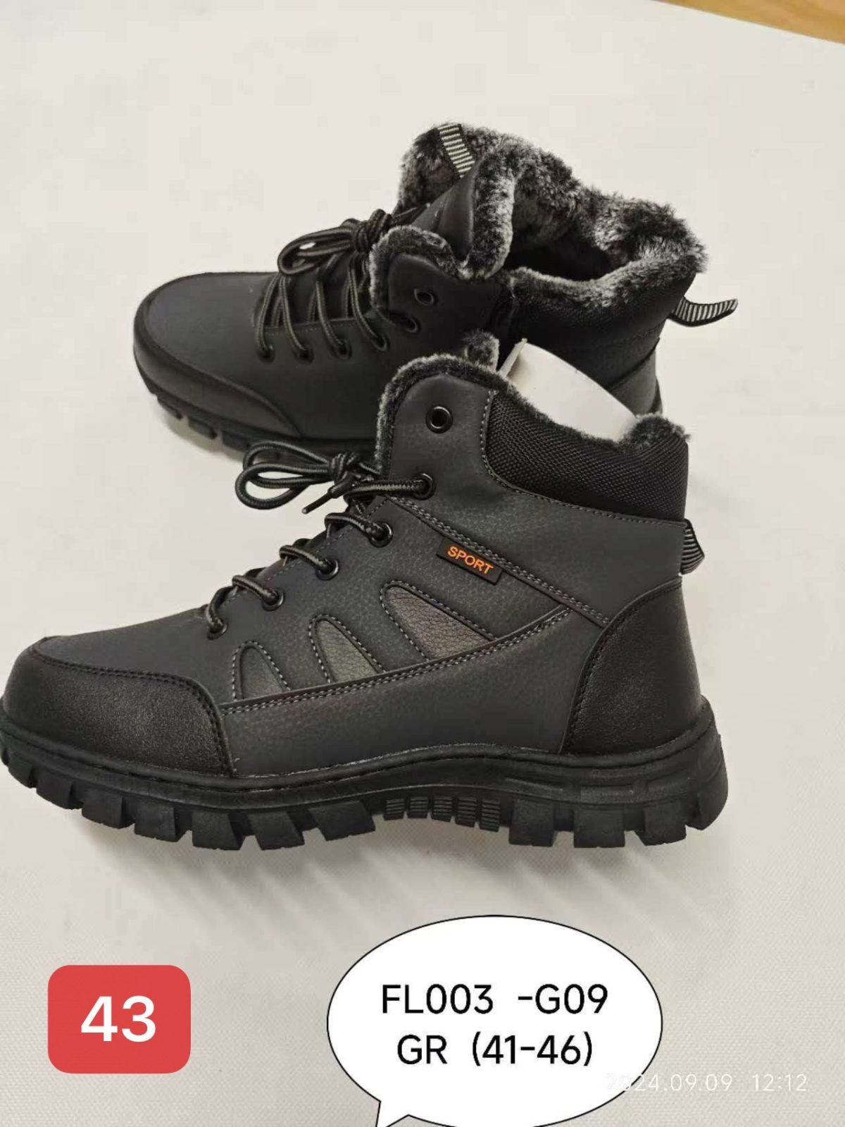 Buty Botki MĘSKIE (41-46_12par) 3745612