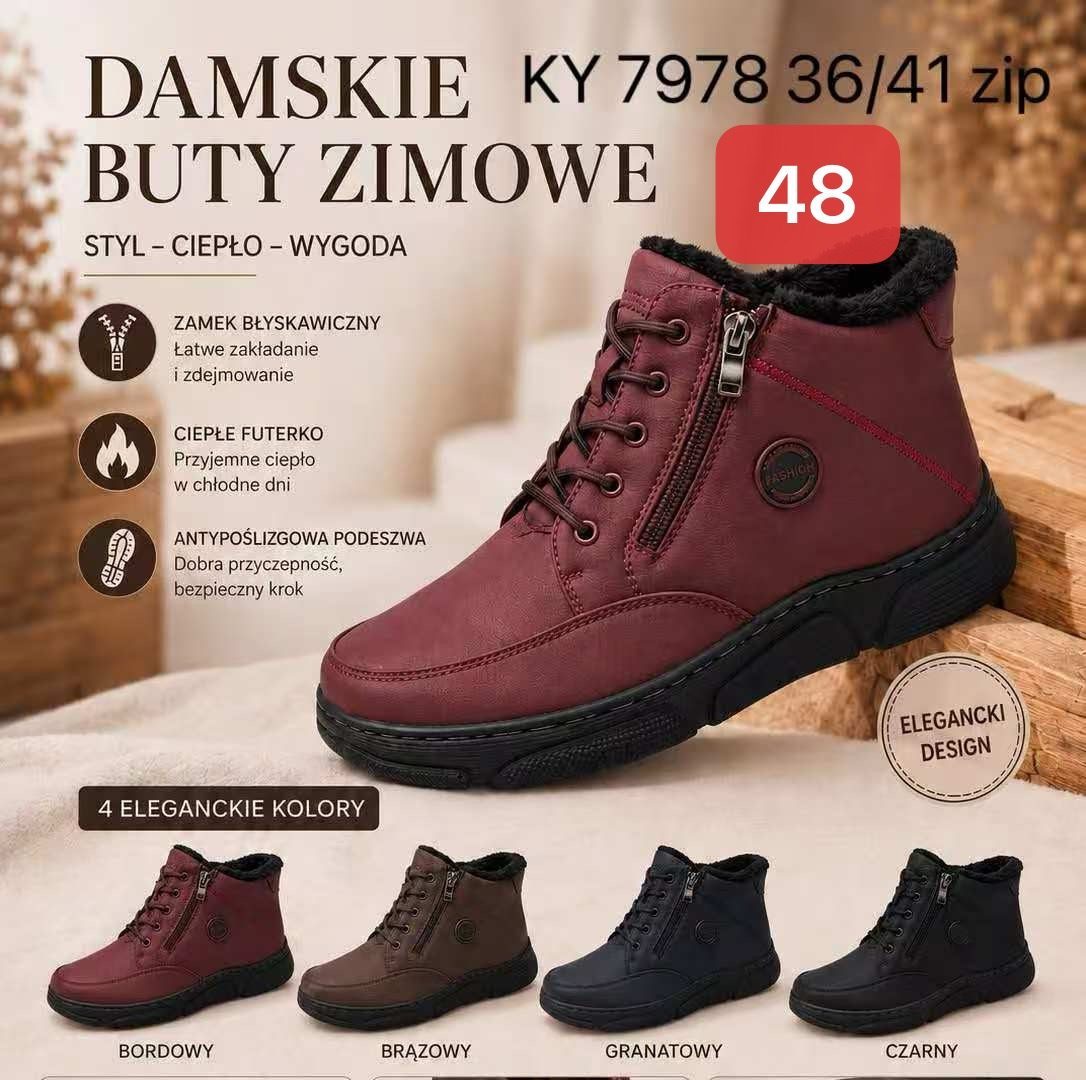 Buty Botki DAMSKIE (36-41_12par) 7452658