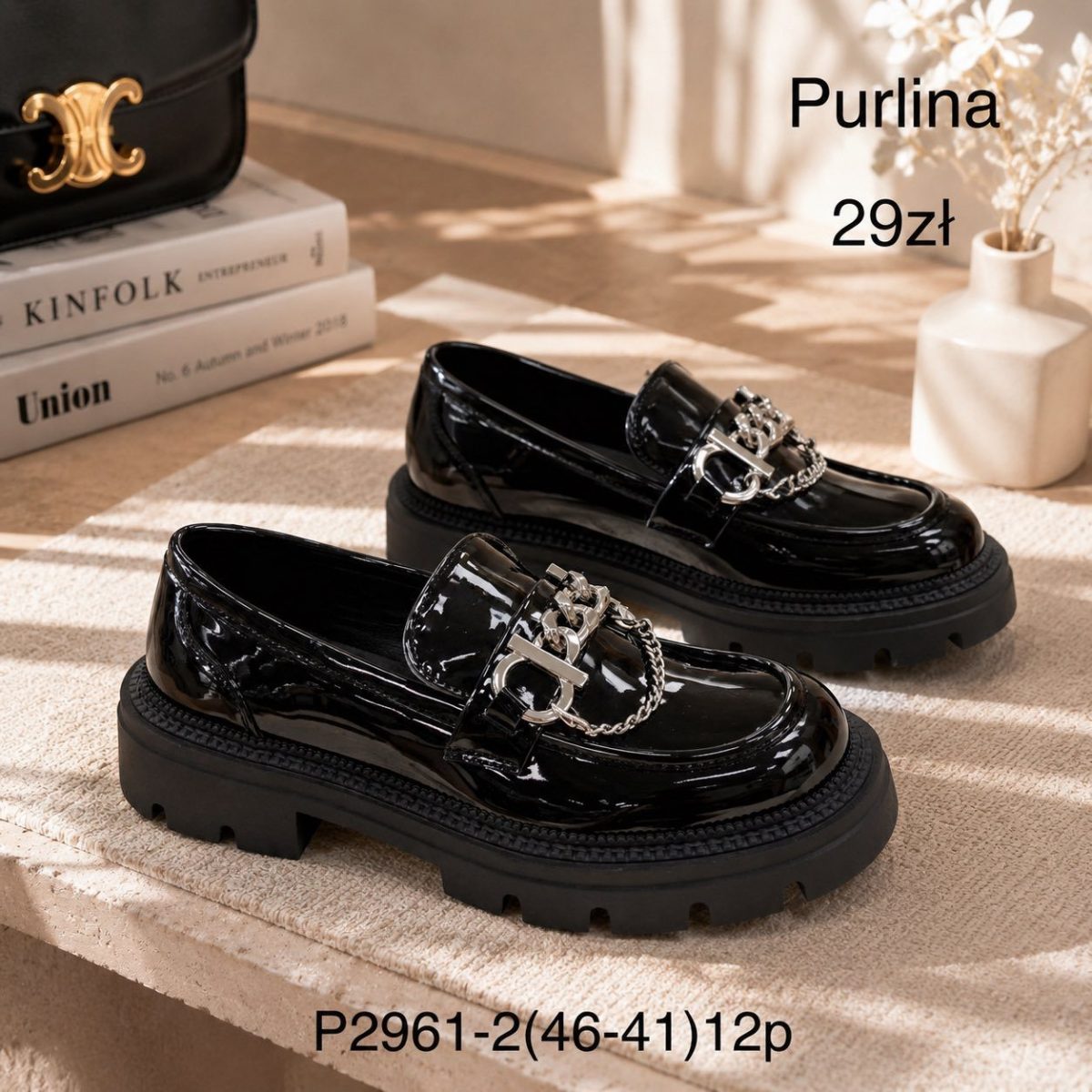 Buty Półbuty DAMSKIE (36-41_12par) 4667522