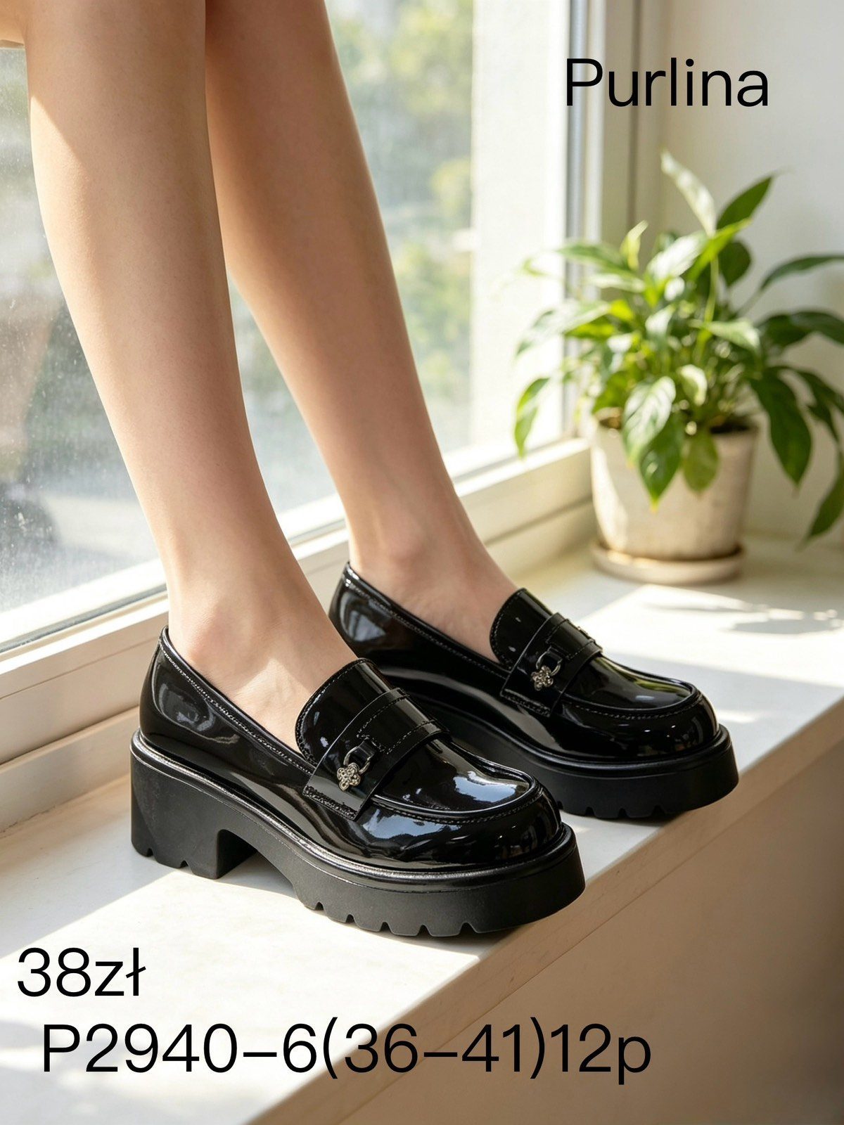 Buty Półbuty DAMSKIE (36-41_12par) 4667525