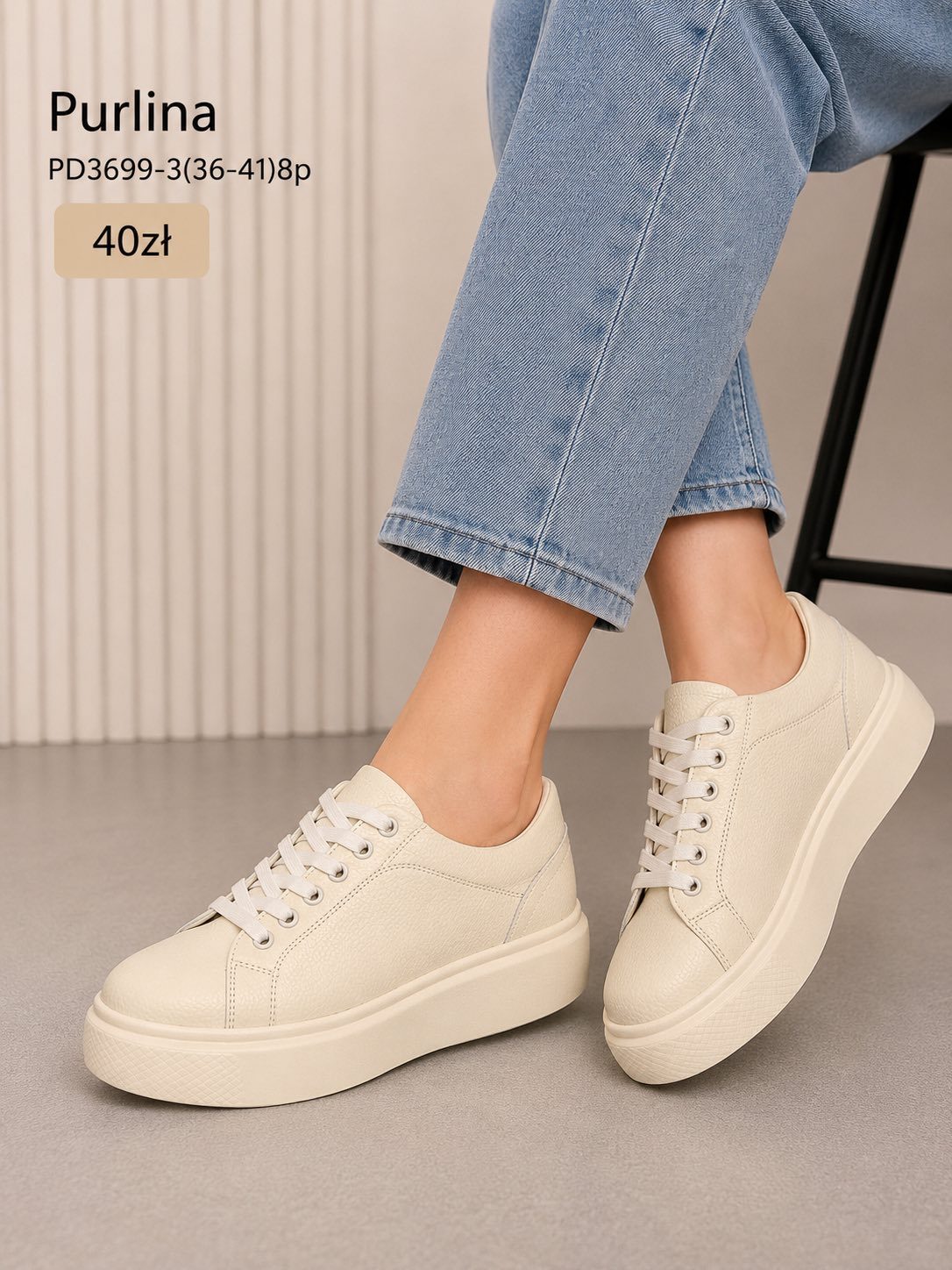 Buty Sportowe DAMSKIE (36-41_8par) 4667567