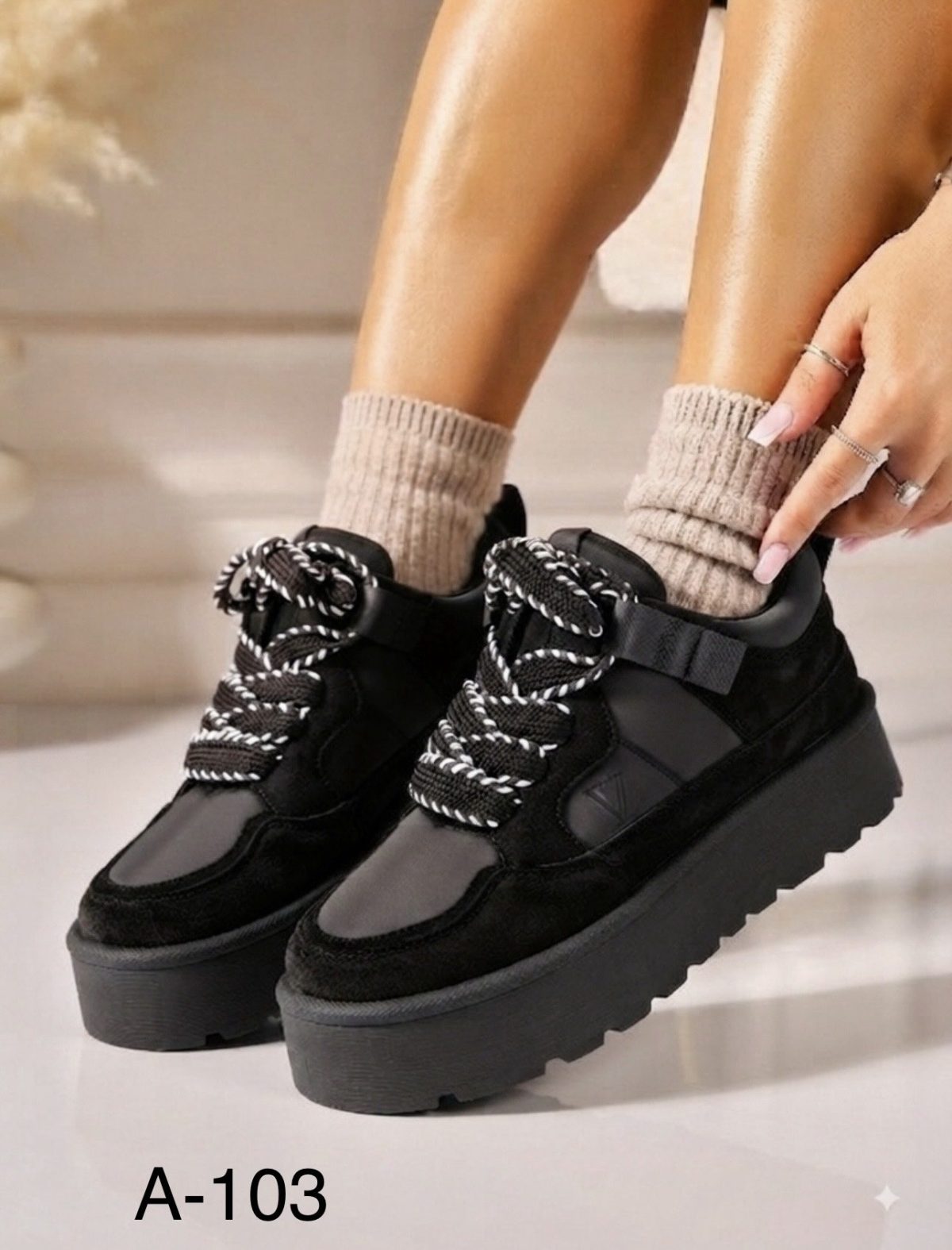 Buty Sneakersy DAMSKIE (36-41_12par) 3821732
