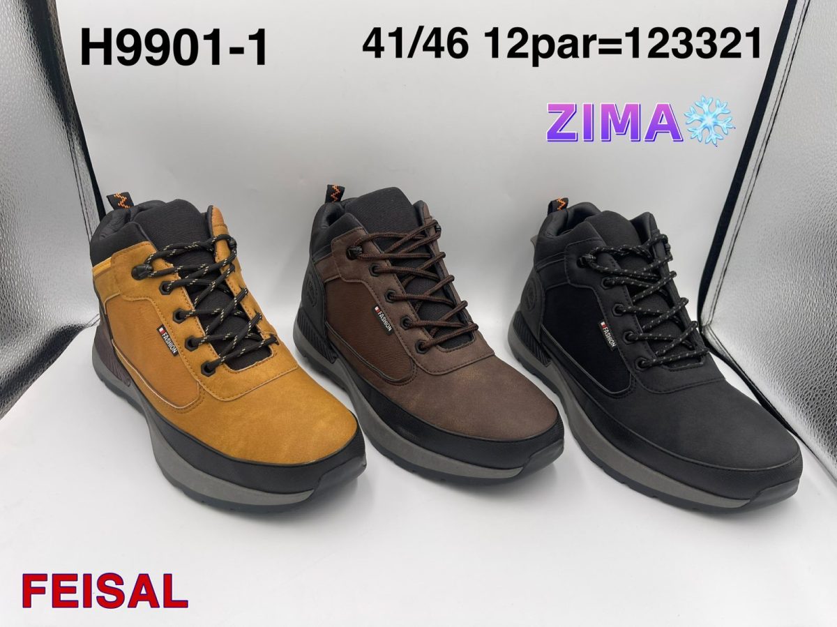 Buty Botki MĘSKIE (41-46_12par) 6555223
