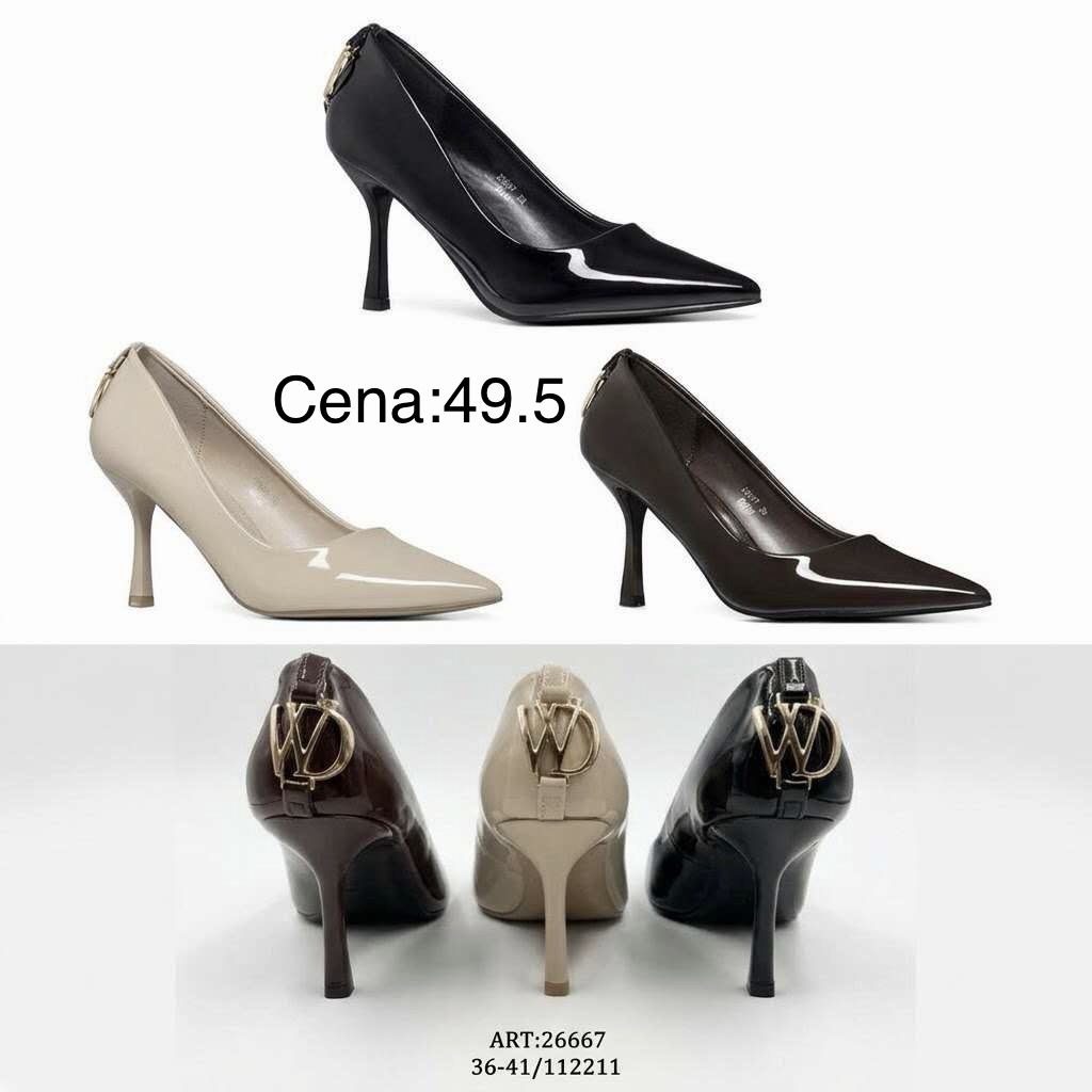 Buty Czołenka DAMSKIE (36-41_12par) 6239957