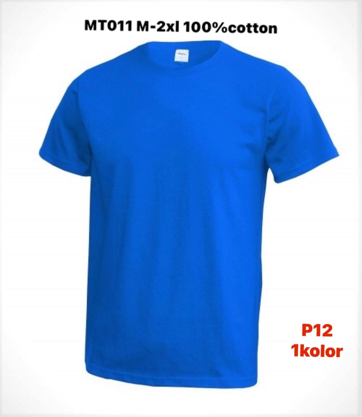 Bluzki MĘSKA _ size M-2XL_paczka 12szt_1 kolor 9411491