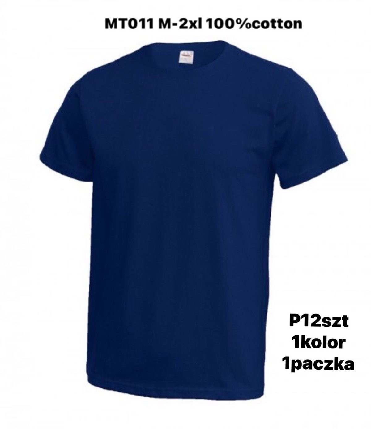 Bluzki MĘSKA _ size M-2XL_paczka 12szt_1 kolor 9411492