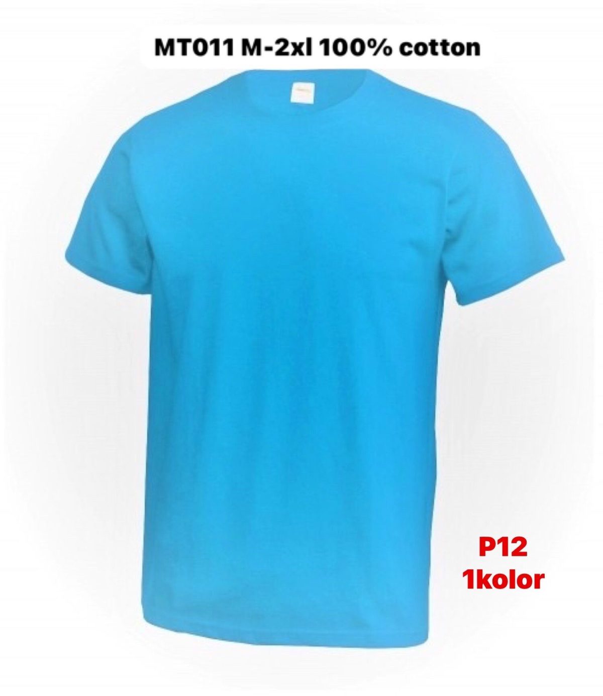 Bluzki MĘSKA _ size M-2XL_paczka 12szt_1 kolor 9411493