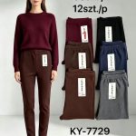 Spodnie Damskie_ size 2-6xl_ paczka 12szt _mix kolor 9411511