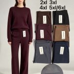 Spodnie Damskie_ size 2-6xl_ paczka 12szt _mix kolor 9411517
