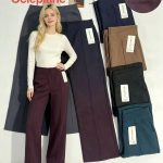 Spodnie Damskie_ size 2-6xl_ paczka 12szt _mix kolor 9411520