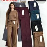 Spodnie Damskie_ size 2-6xl_ paczka 12szt _mix kolor 9411522
