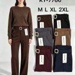 Spodnie Damskie_ size m-2xl_ paczka 12szt _mix kolor 9411524