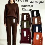 Spodnie Damskie_ size 2-6xl_ paczka 12szt _mix kolor 9411543