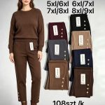 Spodnie Damskie_ size 5-9xl_ paczka 12szt _mix kolor 9411546