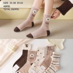 SKARPETY DAMSKIE .SIZE: 35-42_ (40PAR/PACZKA) KOLOR JAK NA ZDZIĘCIU 9411664