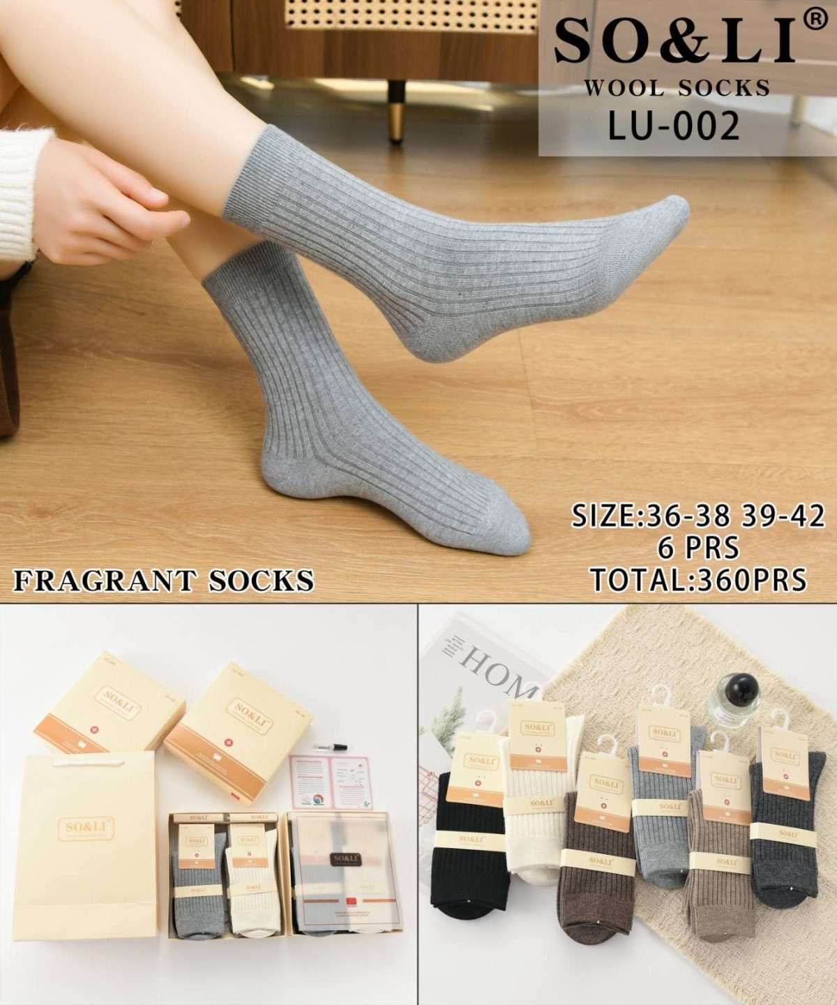 SKARPETY DAMSKIE .SIZE: 36-42_ (36PAR/PACZKA) KOLOR JAK NA ZDZIĘCIU 9411727