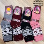SKARPETY DAMSKIE .SIZE: 35-42_ (24PAR/PACZKA) KOLOR JAK NA ZDZIĘCIU 9411732