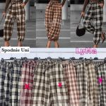 Spodnie Damskie Włoskie _ size uni _paczka 6szt_mix  kolor 9411870