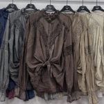 Bluzki Damskie Włoskie _ size uni _paczka 6szt_mix  kolor 9411879