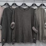 Bluzki Damskie Włoskie _ size uni _paczka 6szt_mix kolor 9411880