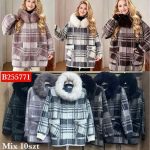 Futro Damskie Włoskie _ size uni _paczka 10szt_mix kolor 9411902