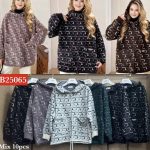 Futro Damskie Włoskie _ size uni _paczka 10szt_mix kolor 9411907