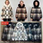 Futro Damskie Włoskie _ size uni _paczka 10szt_mix kolor 9411911