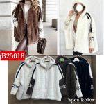 Futro Damskie Włoskie _ size uni _paczka 5szt_1 kolor 9411915