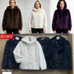 Futro Damskie Włoskie _ size uni _paczka 10szt_mix kolor 9411922