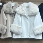 Futro Damskie Włoskie _ size uni _paczka 10szt_mix kolor 9411942