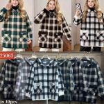Futro Damskie Włoskie _ size uni _paczka 10szt_mix kolor 9411943