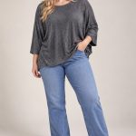 Bluzki Damskie Polskie_ size standard_ paczka 4szt 1 kolor 9412052