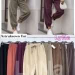 Spodnie Damskie Włoskie _ size uni _paczka 6szt_mix  kolor 9412064