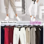 Spodnie Damskie Włoskie _ size uni _paczka 6szt_mix kolor 9412066