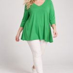 Tuniki Damskie Polskie_ size standard_ paczka 4szt 1 kolor 9412086