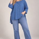 Tuniki Damskie Polskie_ size standard_ paczka 4szt 1 kolor 9412090