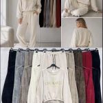 Komplety Damskie Włoskie _ size uni _paczka 6szt_mix kolor 9412115