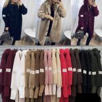 Płaszcz Damskie Włoskie _ size uni _paczka 6szt_mix kolor 9412123