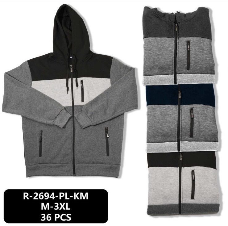 Bluzy MĘSKA _ size m-3xl _paczka 12szt_mix kolor 9412145