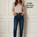 Jeansy DAMSKA _ size XS-XL_paczka 12szt_ 9412256